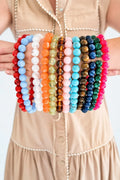Ryan Beaded Acrylic Necklace