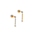 Screwback Stud Earrings