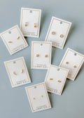 Screwback Stud Earrings