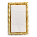 Golden Bamboo Guest Towel / Napkin Holder - Aluminum