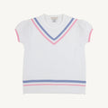 Short Puff Sleeve Cassidy Comfy Crewneck