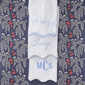 Weezie Scallop Bath Towel - White