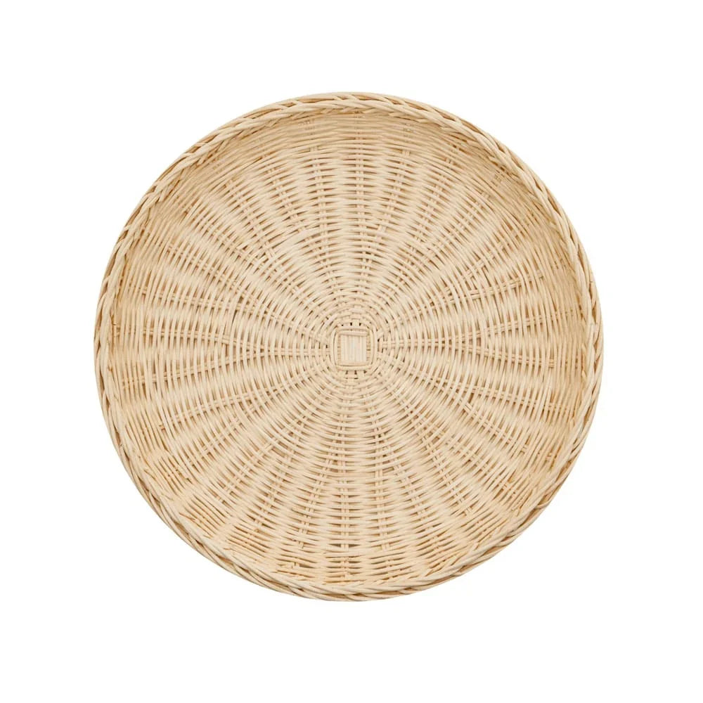 Wicker Luxury Paper Salad/Dessert Plates Set of 8